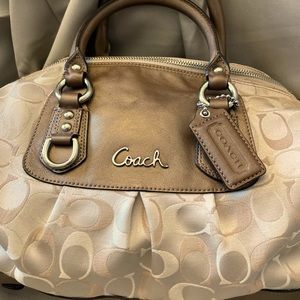 Gorgeous silky Coach purse